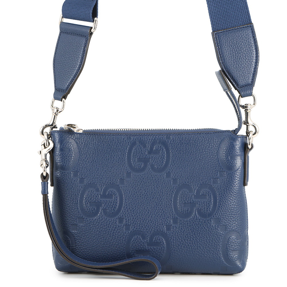 グッチ ショルダーバッグ ジャンボGG メッセンジャーバッグ スモール レザー 761747 GUCCI 2way クラッチバッグ 【安心保証】 【中古】 グッチ バッグ メンズ GUCCI BAG