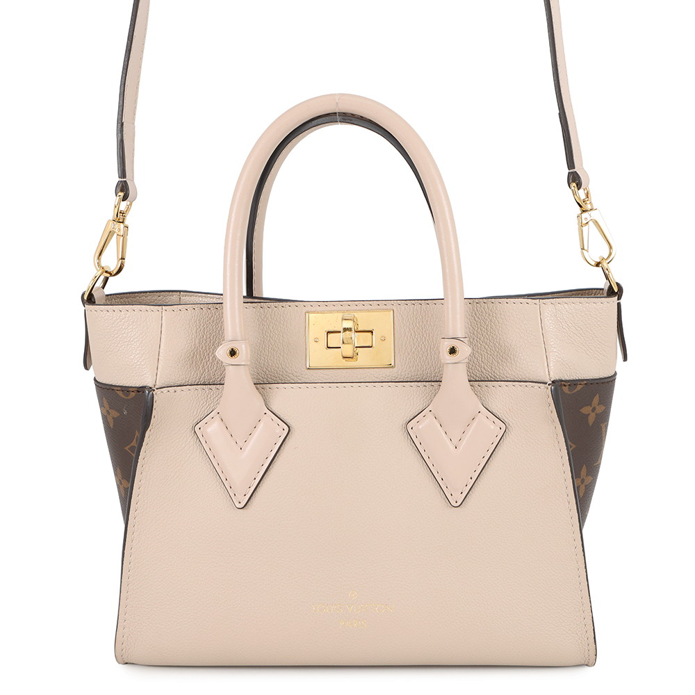ルイヴィトン ハンドバッグ モノグラム/カーフレザー オンマイサイドPM M57729 LOUIS VUITTON 2wayショルダーバッグ 【安心保証】 【中古】 ルイ・ヴィトン モノグラム バッグ レディース LOUIS VUITTON BAG 164,550円