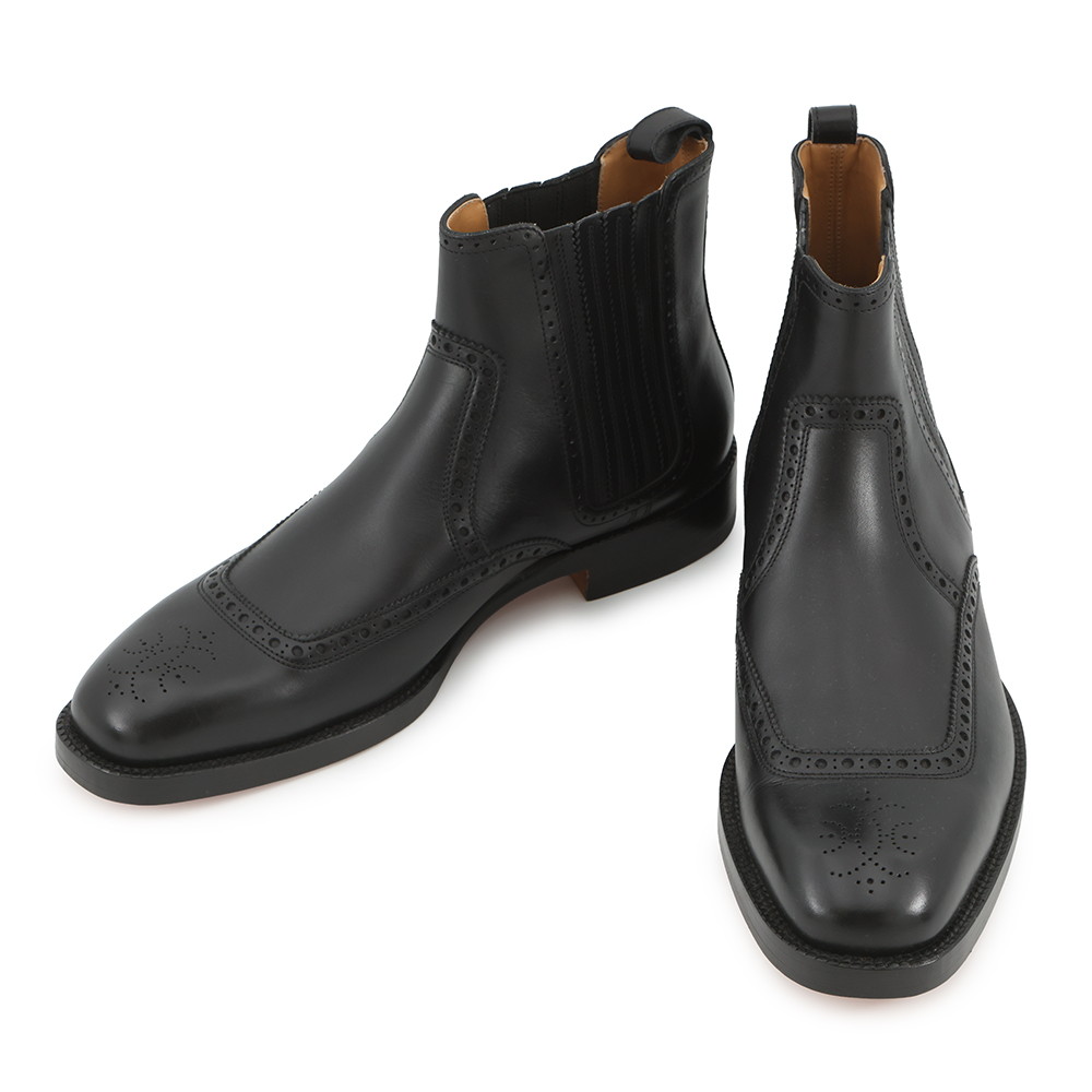 楽天市場】HERMES エルメス レザー サイドジップ ブーツ/ シューズ 40