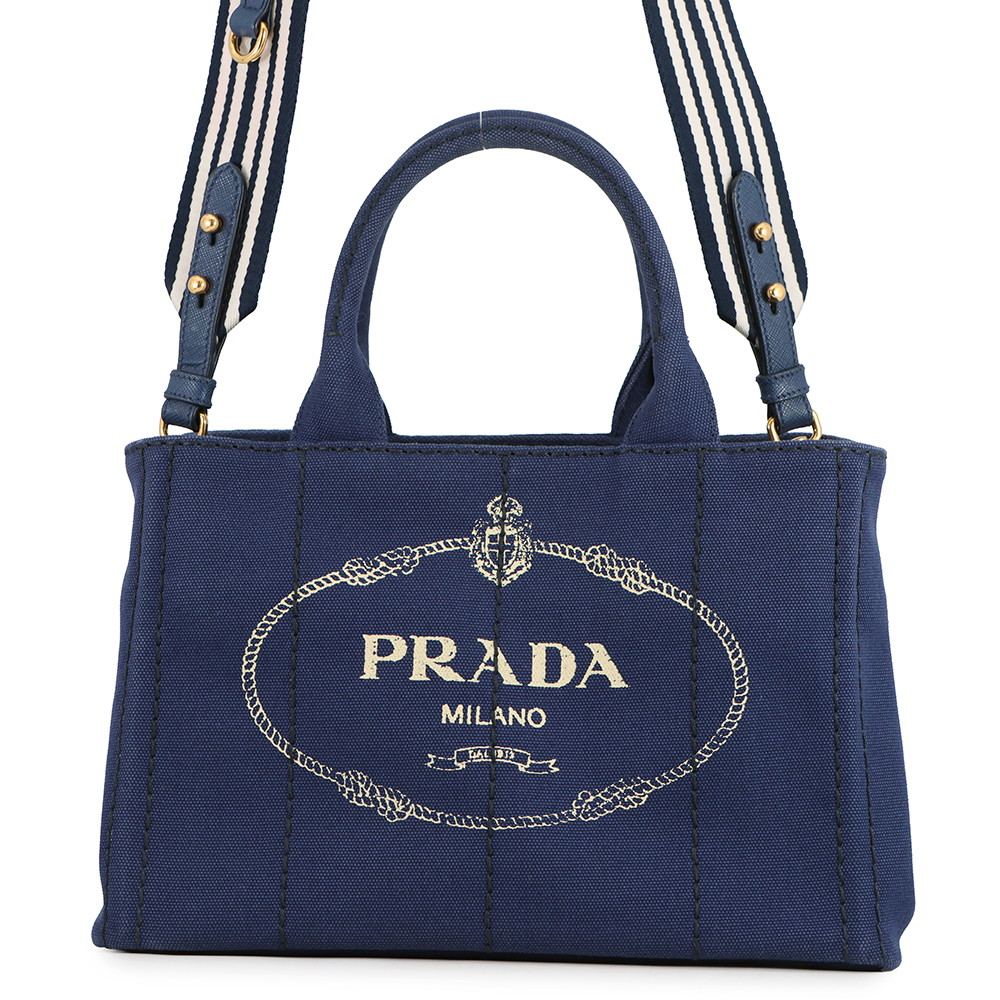 プラダ ハンドバッグ カナパ CANAPA キャンバス 1BG439 PRADA 2way 【安心保証】 【中古】 プラダ バッグ PRADA BAG