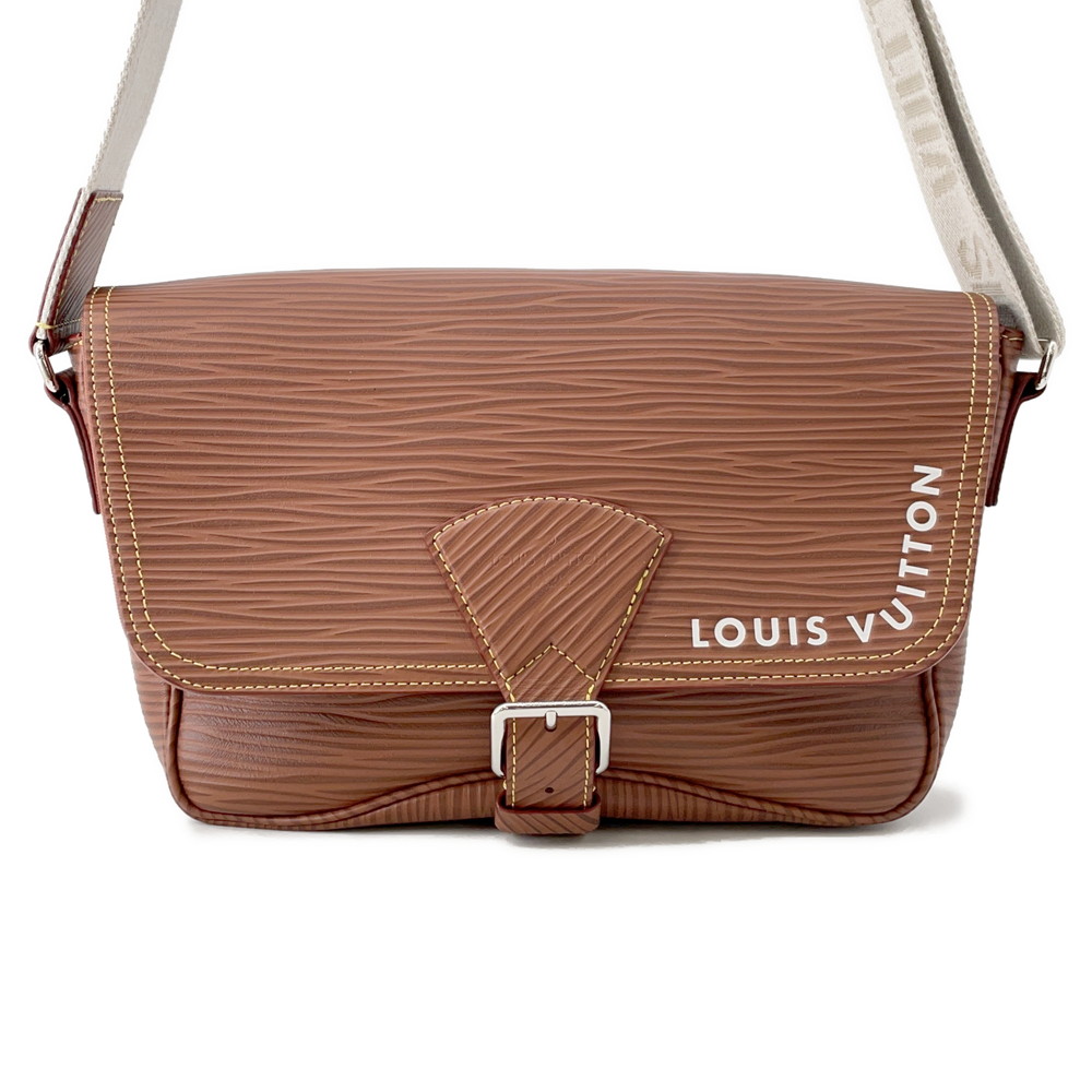 ルイヴィトン ショルダーバッグ エピXL/カーフレザー モンスリ・メッセンジャー M23097 LOUIS VUITTON ヴィトン バッグ 【安心保証】 【中古】 ルイ・ヴィトン エピ ルイ ヴィトン バッグ メンズ LOUIS VUITTON BAG