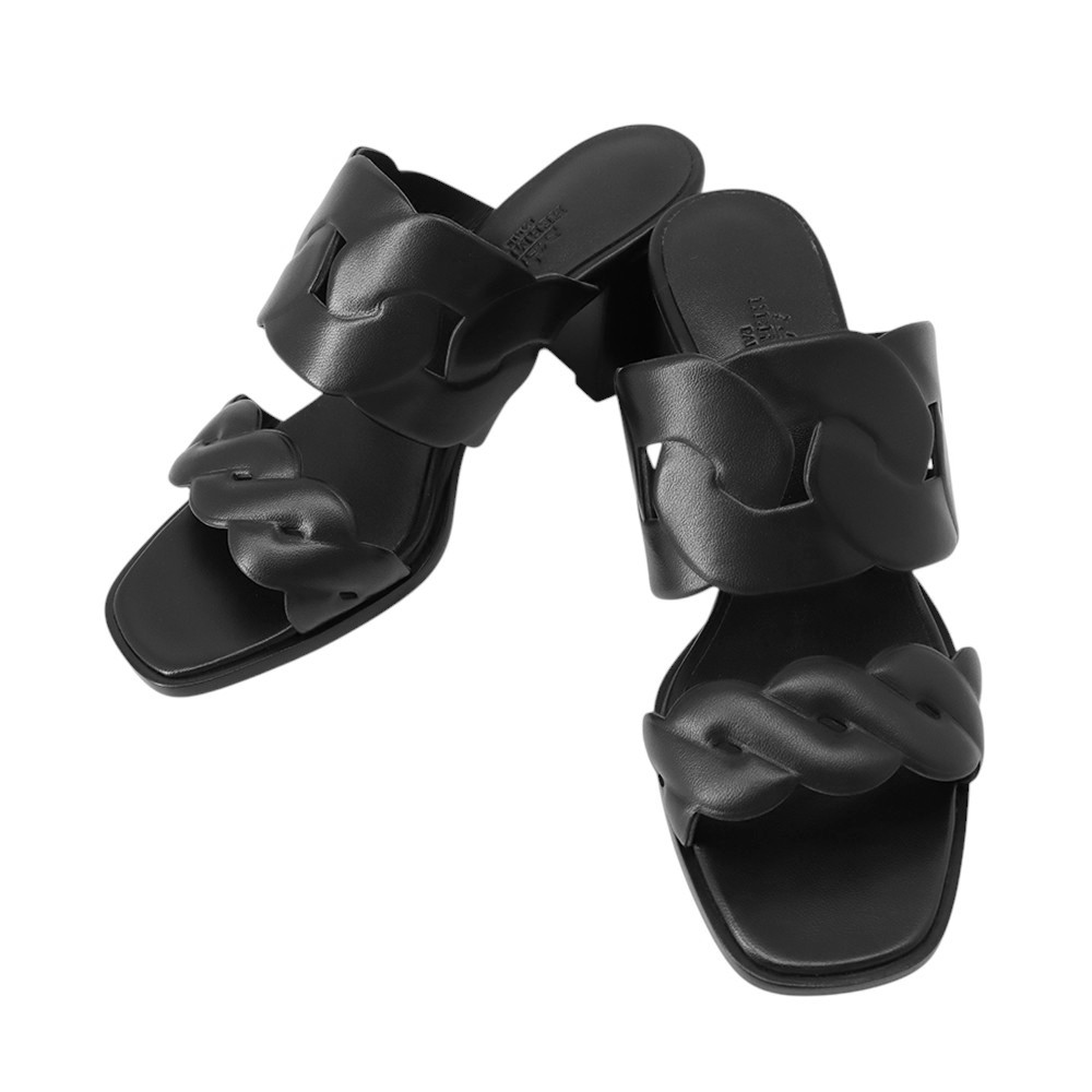 楽天市場】エルメス サンダル 37サイズ 約24cm ヒール8cm ヴォー