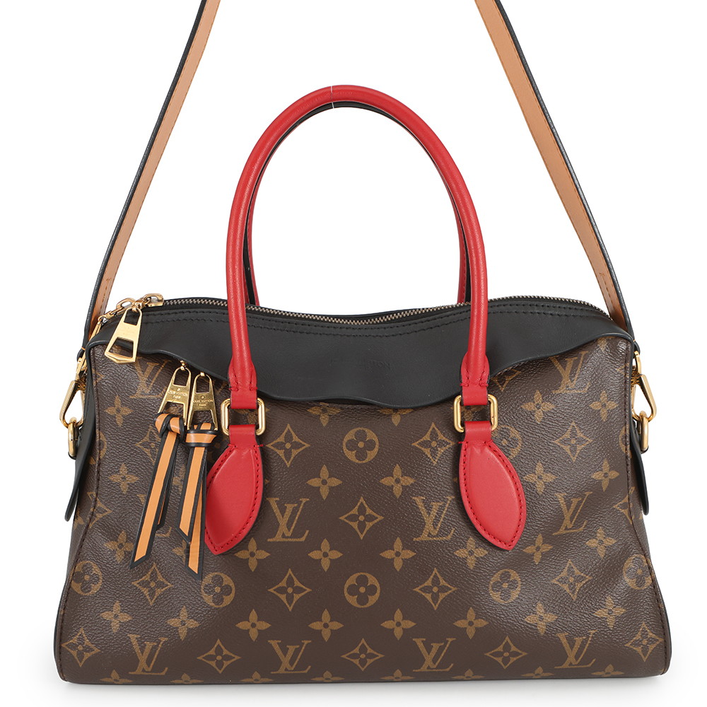 ルイヴィトン ハンドバッグ モノグラム テュイルリートート M41454 LOUIS VUITTON ヴィトン 2way ショルダー 黒 ブラック 【安心保証】 【中古】 ルイ・ヴィトン モノグラム ルイ ヴィトン バッグ レディース LOUIS VUITTON BAG