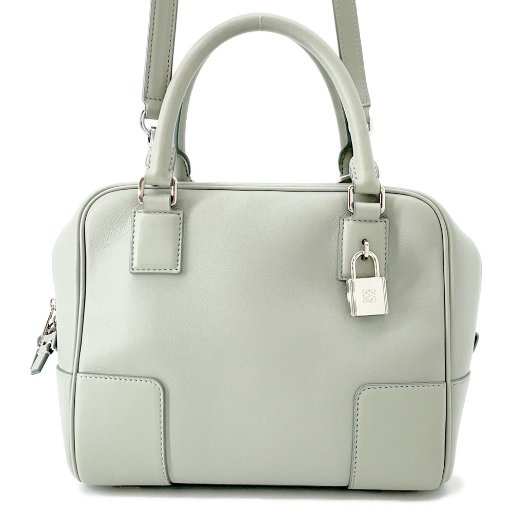ロエベ ハンドバッグ アマソナ19 スクエア カーフレザー A039N10X03 LOEWE 2way 【安心保証】 【中古】 ロエベ バッグ レディース LOEWE BAG