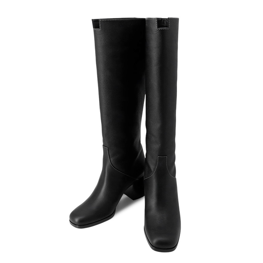 楽天市場】【美品】 エルメス ロングブーツ ジャンピング カーフレザー