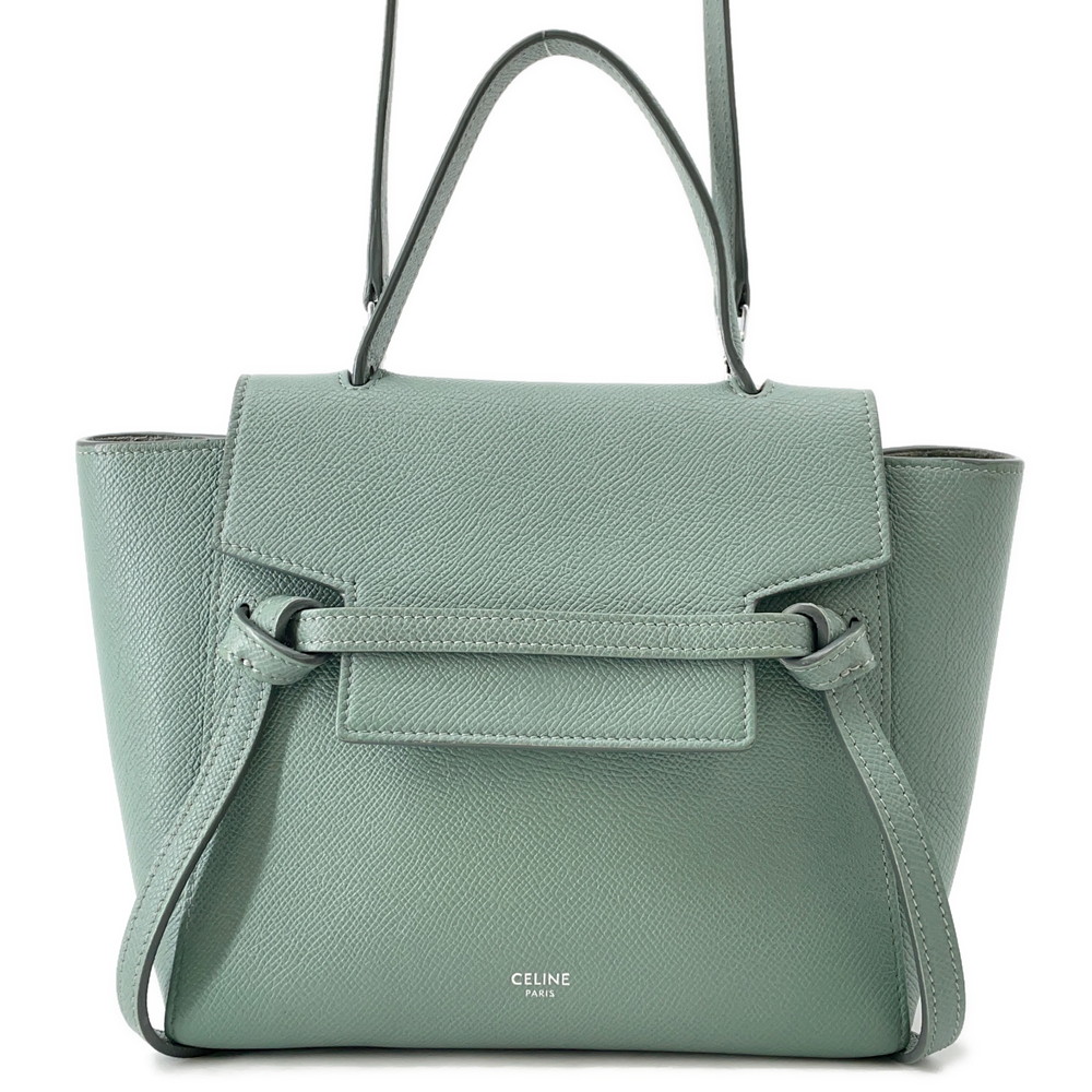 セリーヌ ハンドバッグ ベルトバッグ ナノ 189003 CELINE 2way 【安心保証】 【中古】 セリーヌ バッグ CELINE BAG