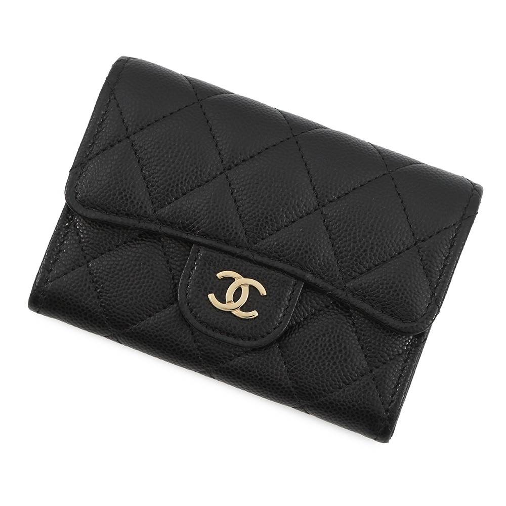 楽天市場】シャネル コインケース マトラッセ ココマーク キャビア