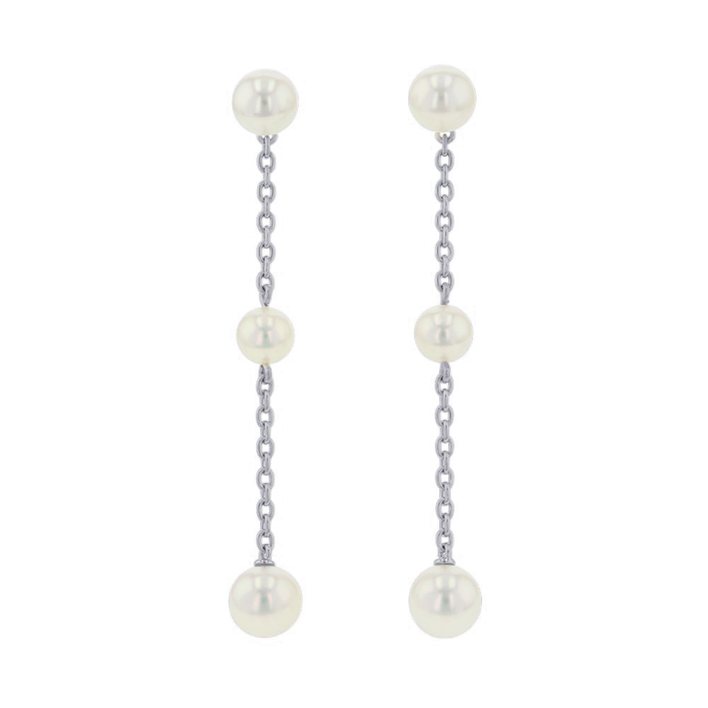 楽天市場】【ミキモト】Mikimoto パール ダイヤ 2way ピアス