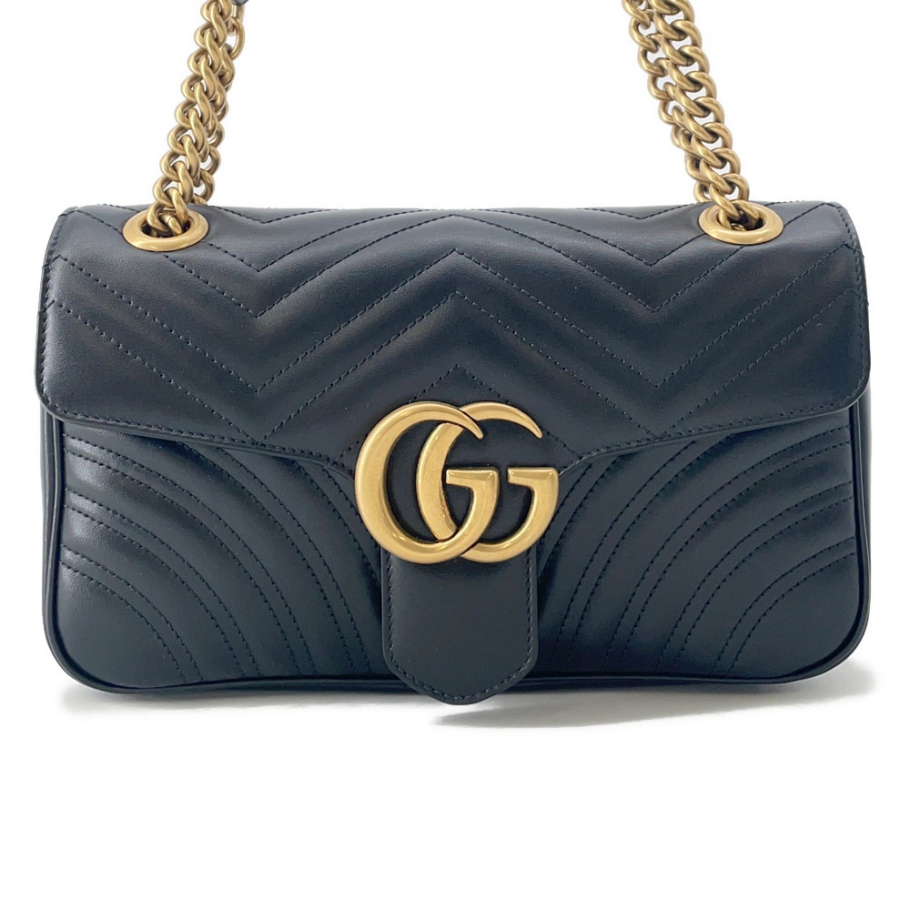 楽天市場】グッチ☆GGマーモント キルティング スーパーミニ バッグ