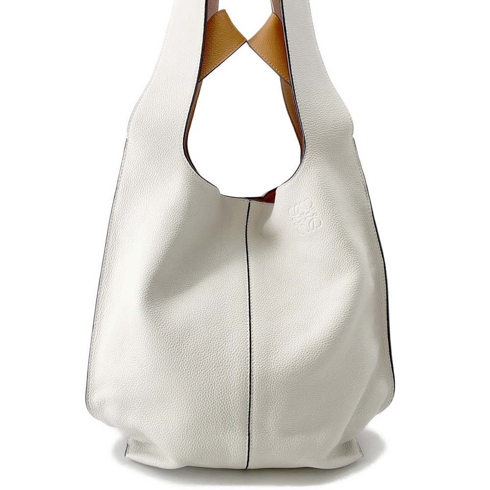 ロエベ トートバッグ カラーブロック ホーボー レザー LOEWE 2way ハンドバッグ 【安心保証】 【中古】 ロエベ バッグ ロエベ LOEWE BAG|ギャラリーレア店