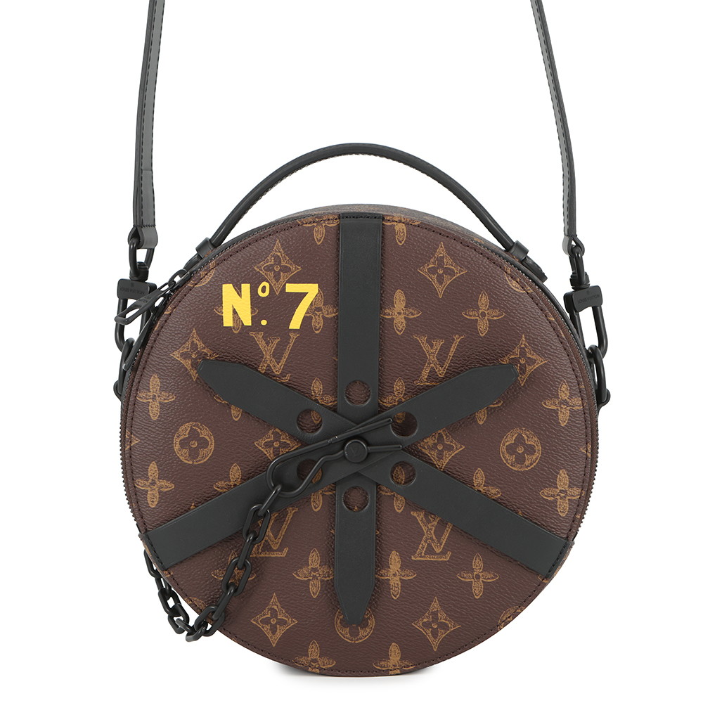 ルイヴィトン ショルダーバッグ モノグラム ホイール・ボックス M59706 LOUIS VUITTON 黒 ブラック ヴァージル･アブロー 【安心保証】 【中古】 ルイヴィトン モノグラム バッグ LOUIS VUITTON