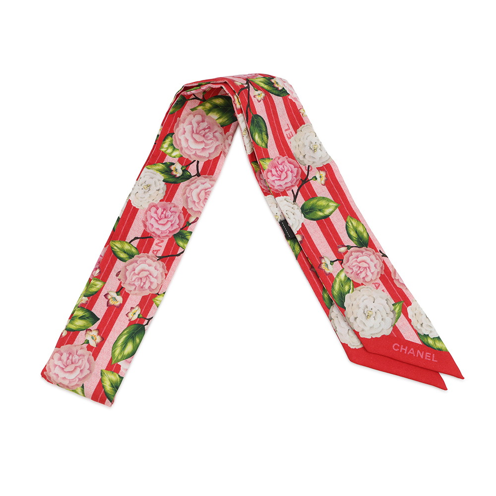 シャネル えり巻き 御花 ココマーク AAB695 CHANEL バンドー 【中古】 シャネル バンドー シャネル CHANEL SCARF