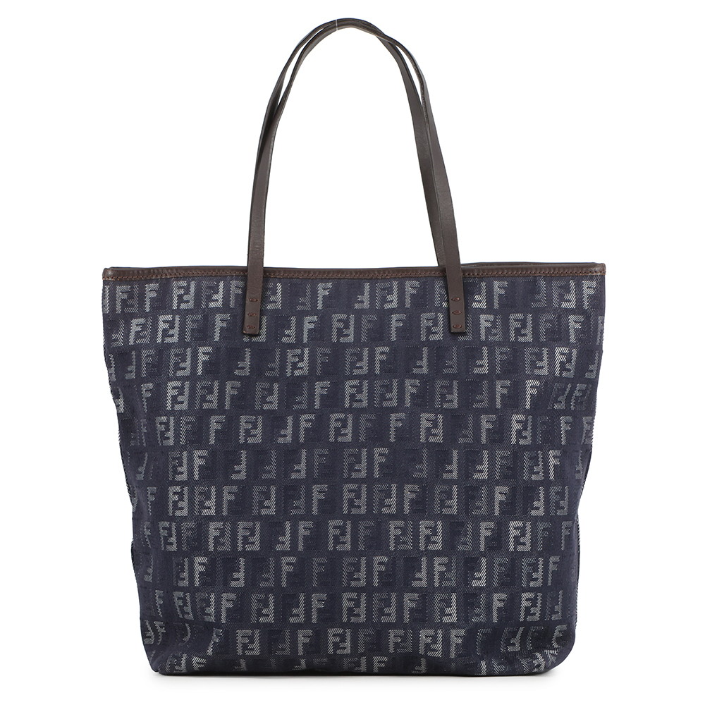 フェンディ トートバッグ ズッキーノ キャンバス/レザー FENDI バッグ 【安心保証】 【中古】 フェンディ バッグ レディース FENDI BAG