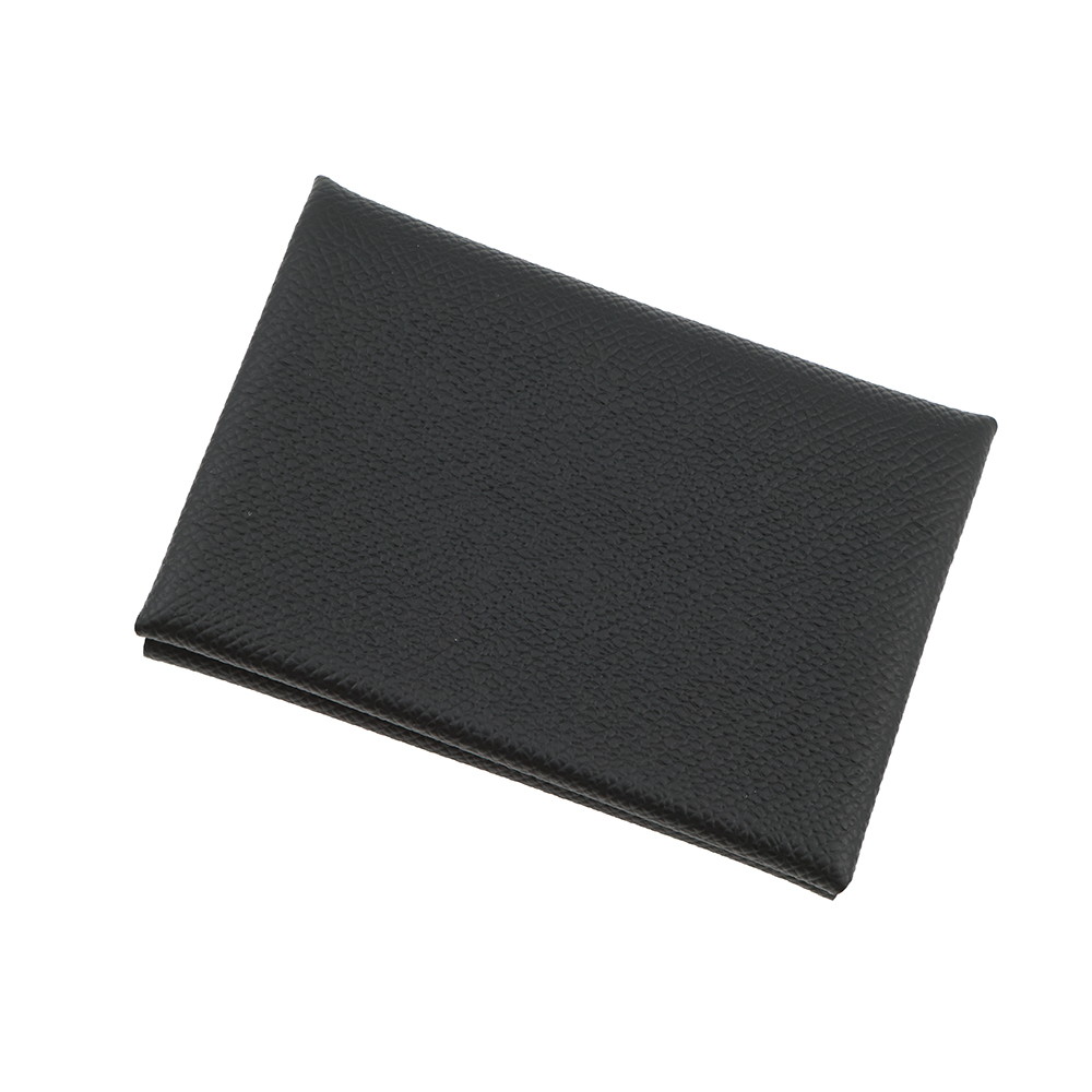 エルメス コインケース カルヴィ デュオ ブラック/シルバー金具 エプソン W刻印 財布 黒 【安心保証】 【中古】 エルメス 財布 エルメス 小銭入れ カードケース HERMES WALLET