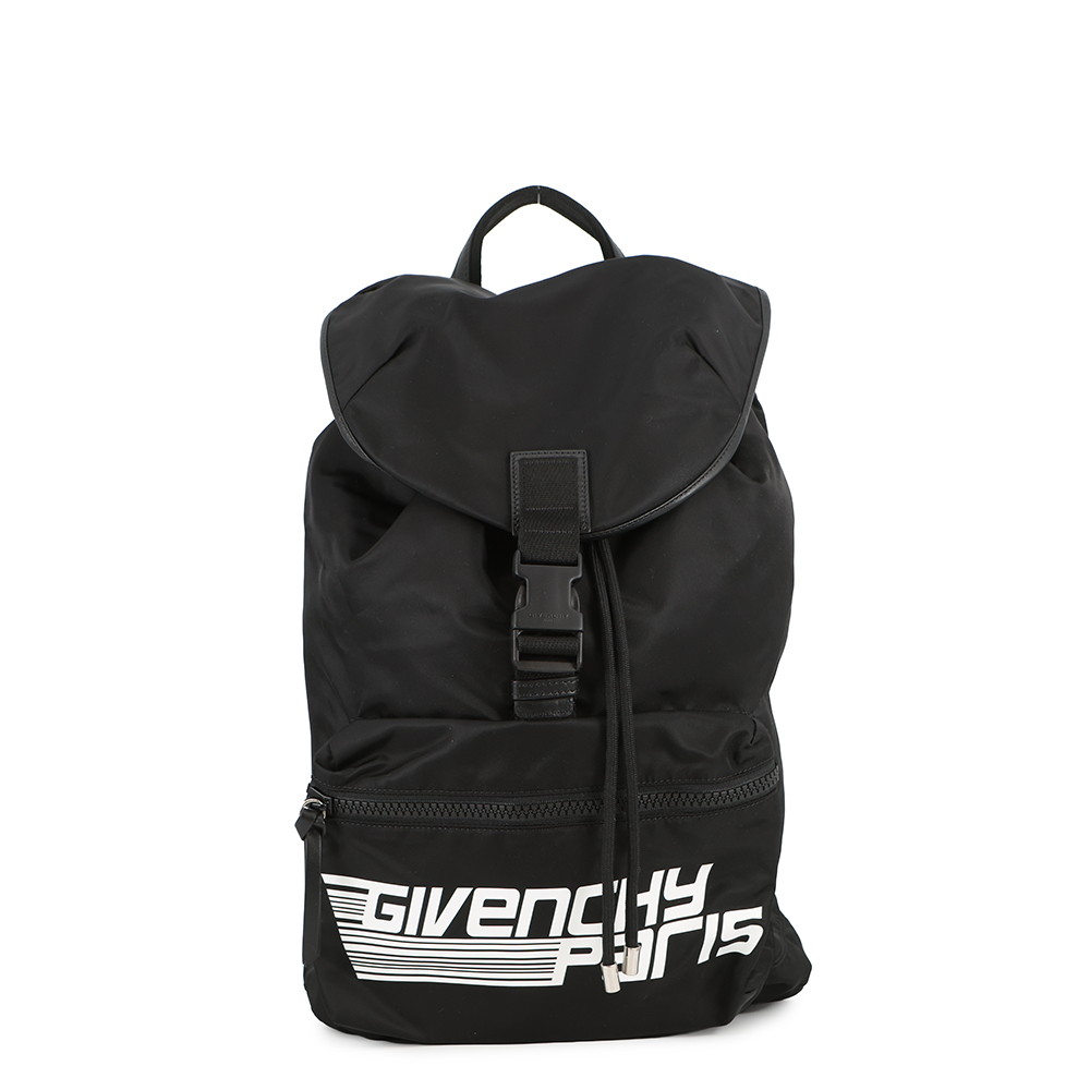 ジバンシー リュック LIGHT3 バックパック ナイロン BK500MK0B8 GIVENCHY 黒 【安心保証】 【中古】 ジバンシー バッグ GIVENCHY BAG
