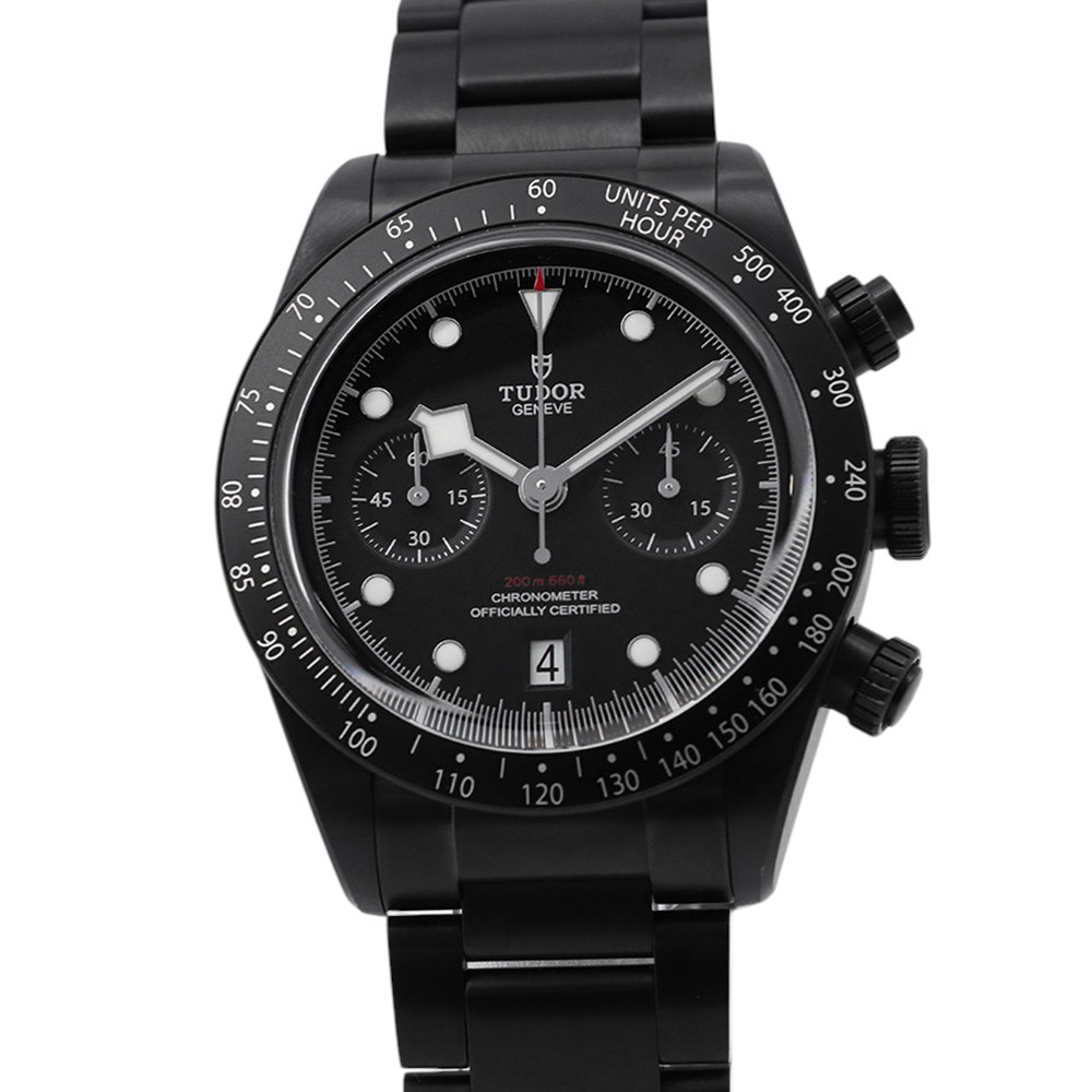 チュードル ヘリテージ ブラックベイ クロノ ダーク 世界限定1181本 TUDOR チューダー 腕時計 黒文字盤 【安心保証】 【中古】 チュードル ブラックベイ TUDOR チュードル 中古|ギャラリーレア店