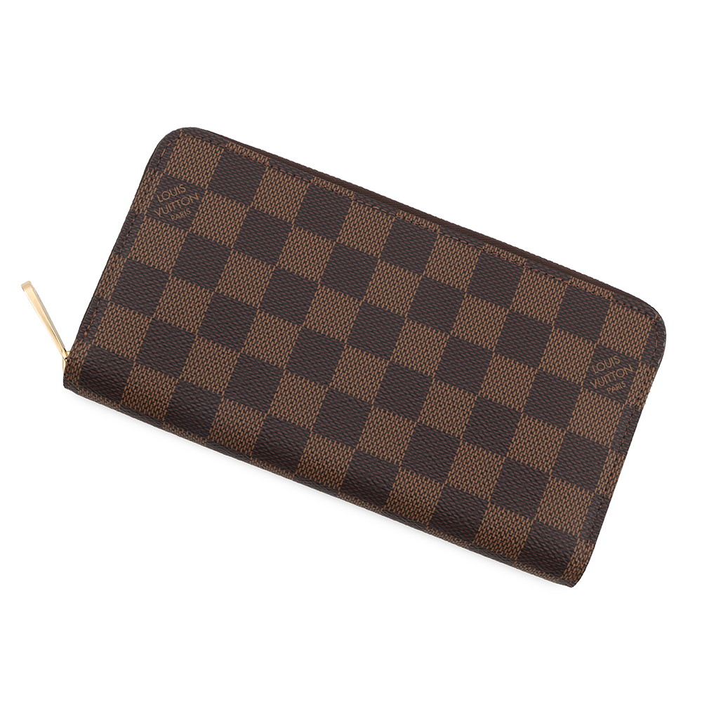 ルイヴィトン 長財布 ダミエ・エベヌ ジッピー・ウォレット N41661 LOUIS VUITTON ヴィトン 財布 ラウンドファスナー 【中古】 ルイ・ヴィトン 財布 ルイ ヴィトン LOUIS VUITTON