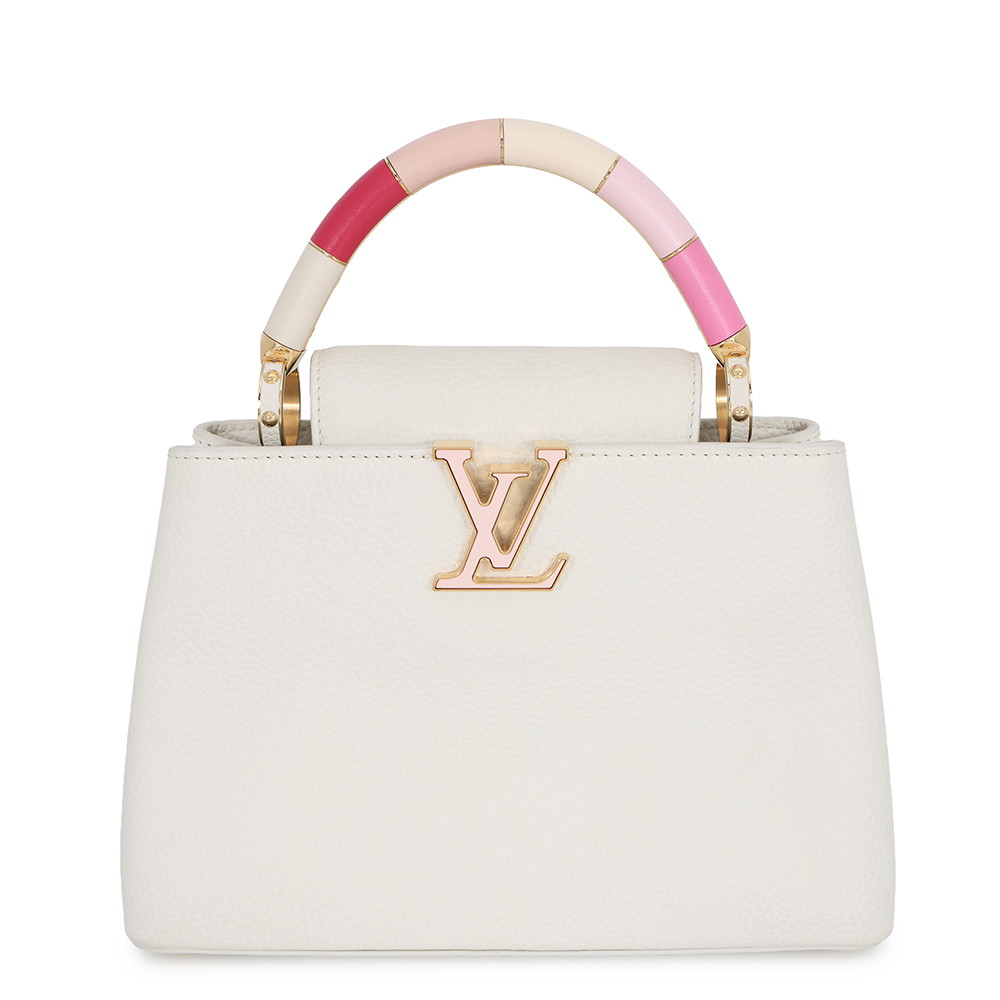 ルイヴィトン ハンドバッグ トリヨンレザー カプシーヌ BB M21646 LOUIS VUITTON バッグ 白 【安心保証】 【中古】 ルイヴィトン モノグラム バッグ レディース LOUIS VUITTON BAG