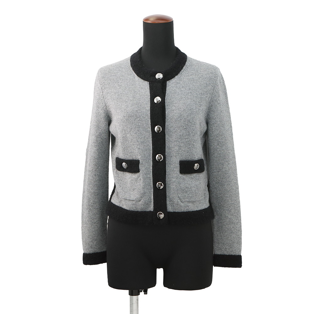 シャネル カーディガン ココボタン カシミヤ レディースサイズ36 P71355 CHANEL トップス 【中古】 シャネル カーディガン レディース CHANEL