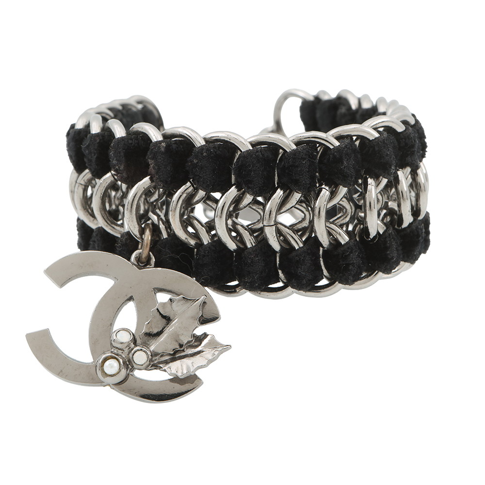 シャネル ブレスレット ココマーク ベルベット ラインストーン フェイクパール 05A CHANEL アクセサリー 【安心保証】 【中古】 シャネル ブレスレット CHANEL BRACELET 55,740円