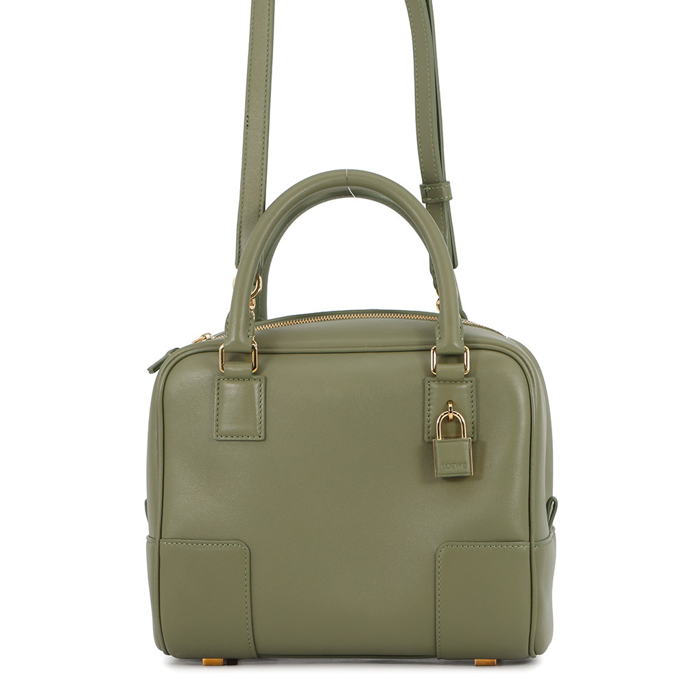 ロエベ ハンドバッグ アマソナ19 カーフレザー A039N10X03 LOEWE 2way 【安心保証】 【中古】 ロエベ バッグ レディース LOEWE BAG