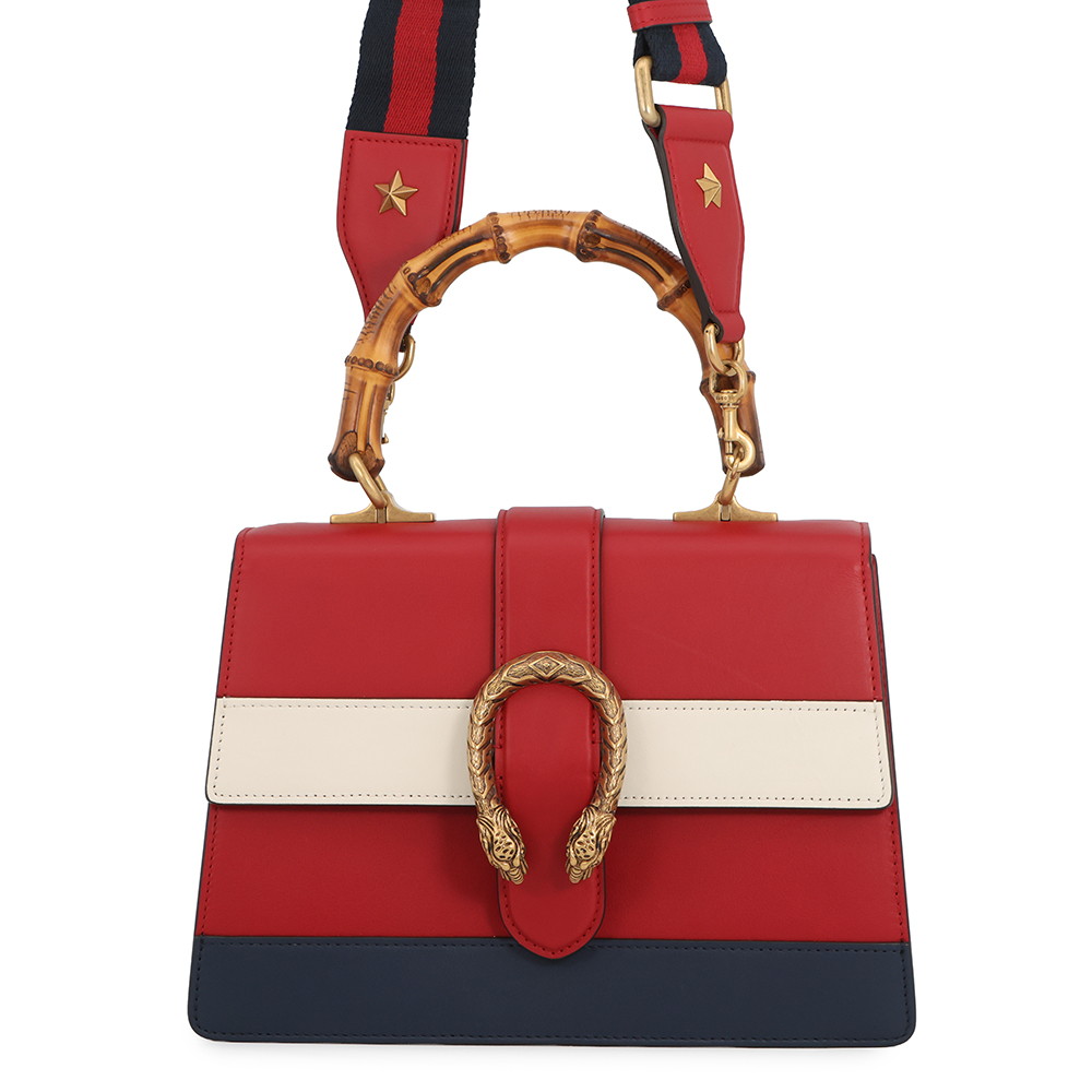 グッチ ハンドバッグ レザー/バンブー ディオニュソス ミディアム 448075 GUCCI バッグ 2way ショルダー アウトレット品 【安心保証】 【中古】 グッチ バッグ レディース GUCCI BAG