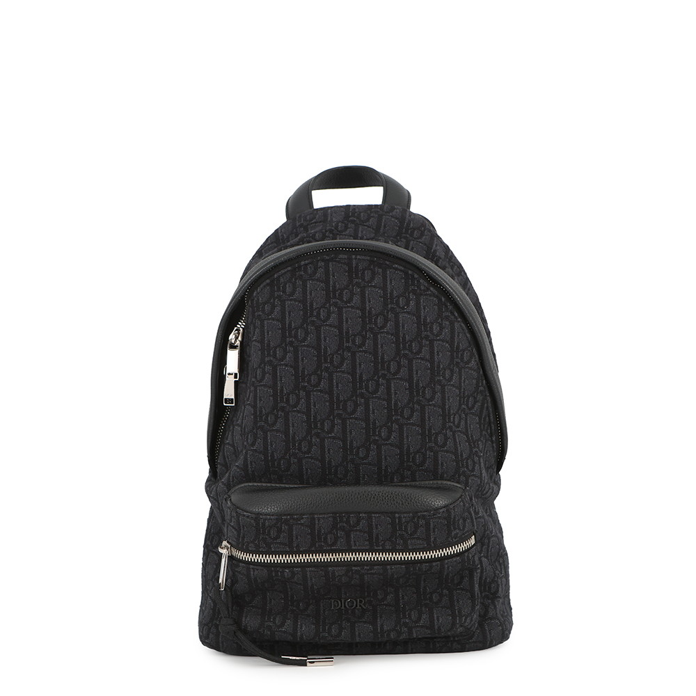 クリスチャン・ディオール リュック オブリーク ライダーバックパック Christian Dior トロッター 黒 【安心保証】 【中古】 クリスチャン・ディオール バッグ メンズ Christian Dior BAG｜ギャラリーレア店