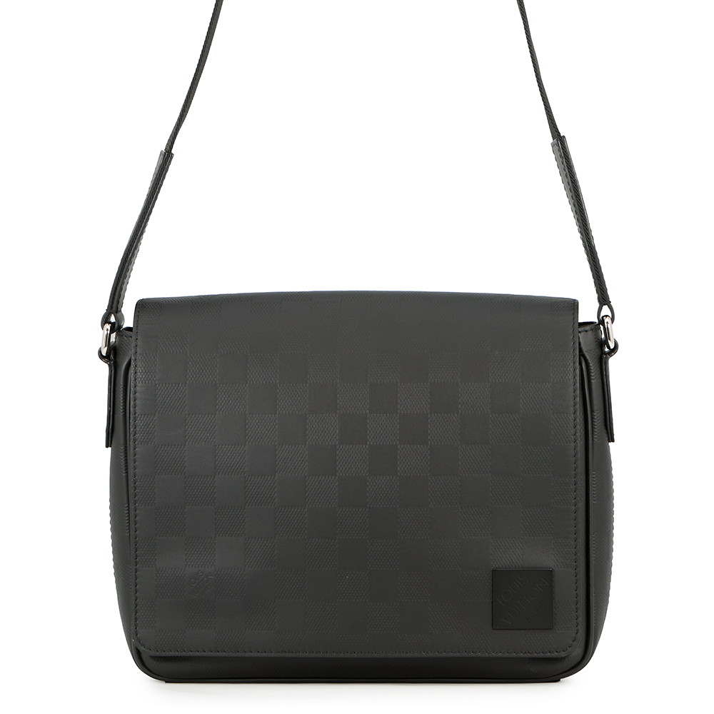 ルイヴィトン ショルダーバッグ ダミエ・アンフィニ ディストリクト PM NV3 N42711 LOUIS VUITTON バッグ 黒 ブラック 【安心保証】 【中古】 ルイ・ヴィトン ダミエ ルイ ヴィトン バッグ メンズ LOUIS VUITTON BAG 133,500円