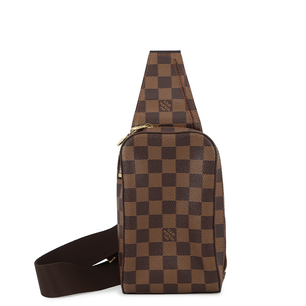 ルイヴィトン 上半身御徒面子 ダミエ・エベヌ ジェロニモス N51994 LOUIS VUITTON ヴィトン ショルダーバッグ 酉の方角合財袋 【安全性のある引き請ける】 【中古】 ルイ・ヴィトン ダミエ ルイ ヴィトン 御徒面子 メンズ LOUIS VUITTON BAG