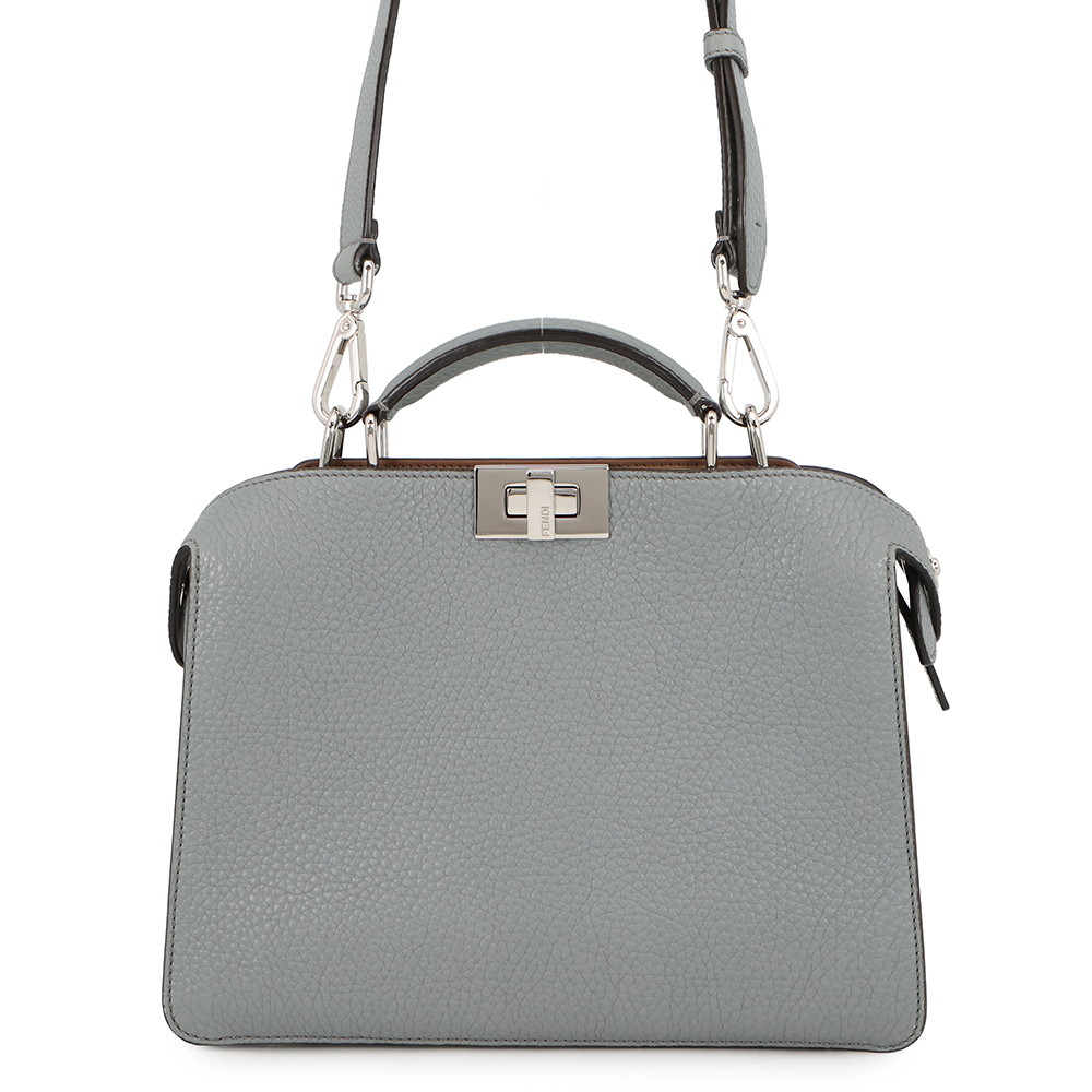 フェンディ ハンドバッグ ピーカブー アイシーユー スモール レザー 7VA530 FENDI 2wayショルダーバッグ 【安心保証】 【中古】 フェンディ バッグ レディース FENDI BAG