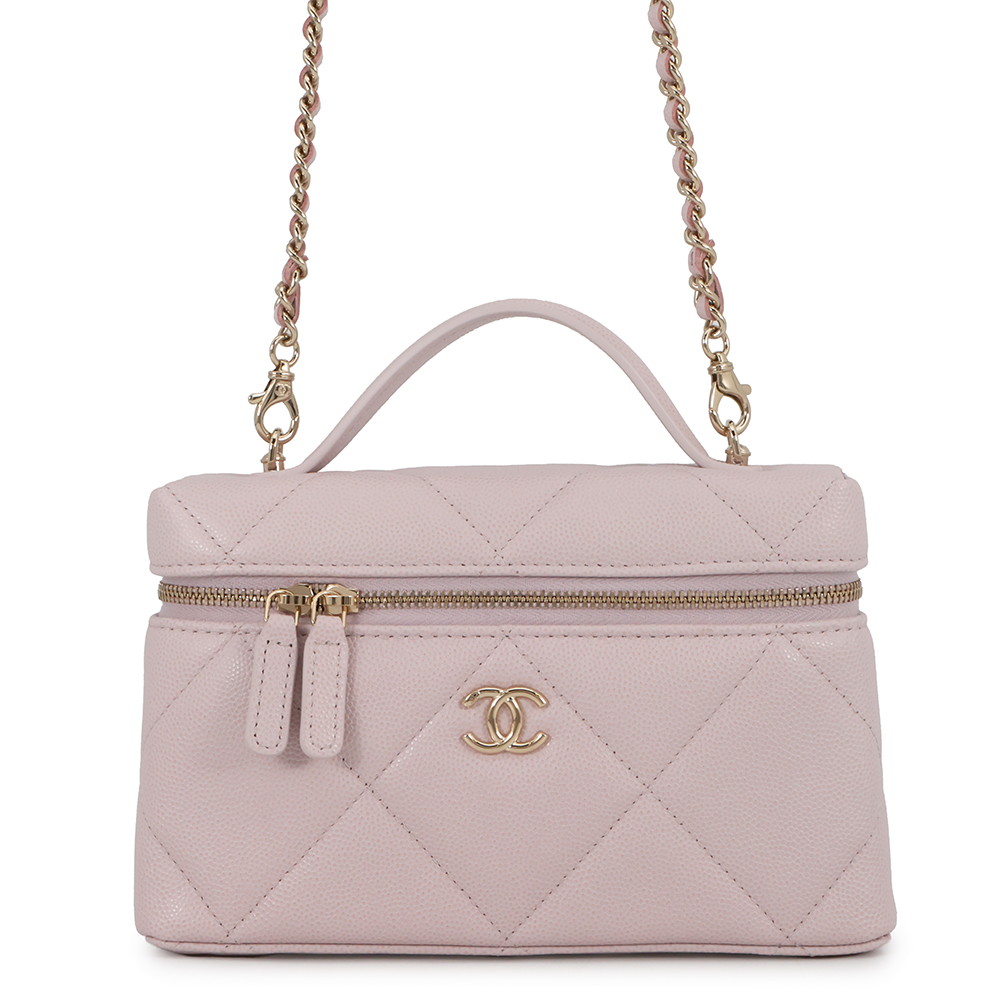 シャネル チェーンショルダーバッグ マトラッセ ヴァニティ ココマーク キャビアスキン AP4936 CHANEL バニティ 2way シャネル バッグ レディース CHANEL BAG｜ギャラリーレア店 287,820円