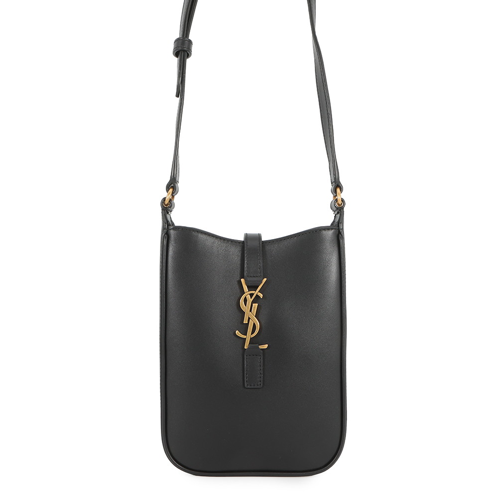サンローランパリ ショルダーバッグ LE 5 A 7 ミニ バーティカル なめし革 735214 SAINT LAURENT PARIS 黒 【楽になること引き受ける】 【中古】 サンローランパリ 御徒面子 サンローランパリ SAINT LAURENT PARIS BAG