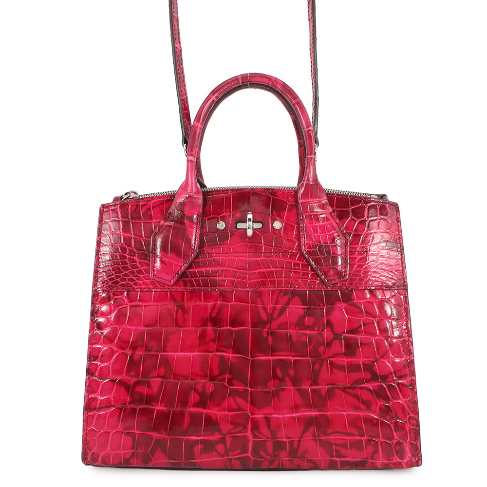 ルイヴィトン ハンドバック アリゲーター シティ・スティーマー PM LOUIS VUITTON ヴィトン 御徒面子 2way ショルダーバッグ 【楽になること言いはなつ】 【中古】 ルイ・ヴィトン ルイ ヴィトン 御徒面子 レディース LOUIS VUITTON BAG
