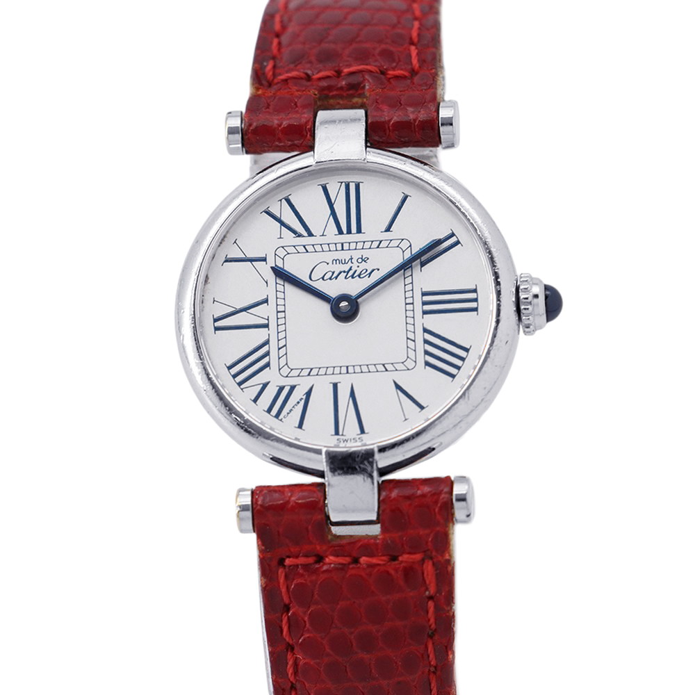カルティエ マストヴァンドーム 1850 Cartier 腕時計 シルバー文字盤 【安心保証】 【中古】 カルティエ マストヴァンドーム Cartier カルティエ 中古｜ギャラリーレア店 106,050円