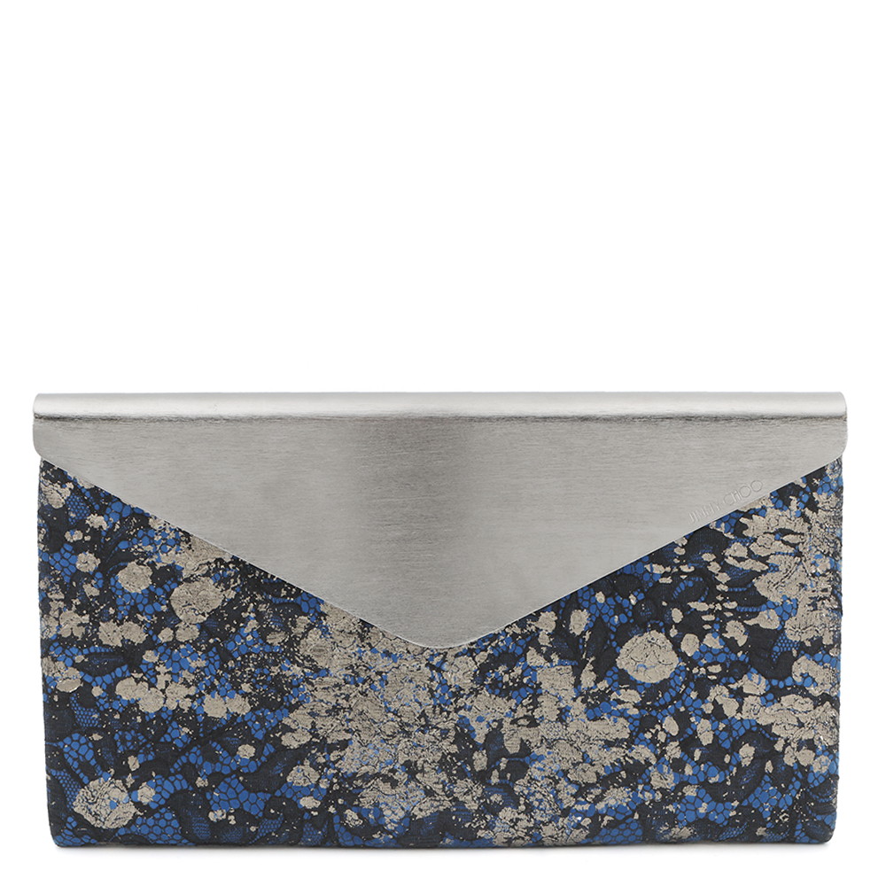 ジミーチュウ クラッチペダル御徒面子 花柄 刺しゅう 帆布 JIMMY CHOO 【楽になること引き受ける】 【中古】  ジミーチュウ 御徒面子 JIMMY CHOO BAG