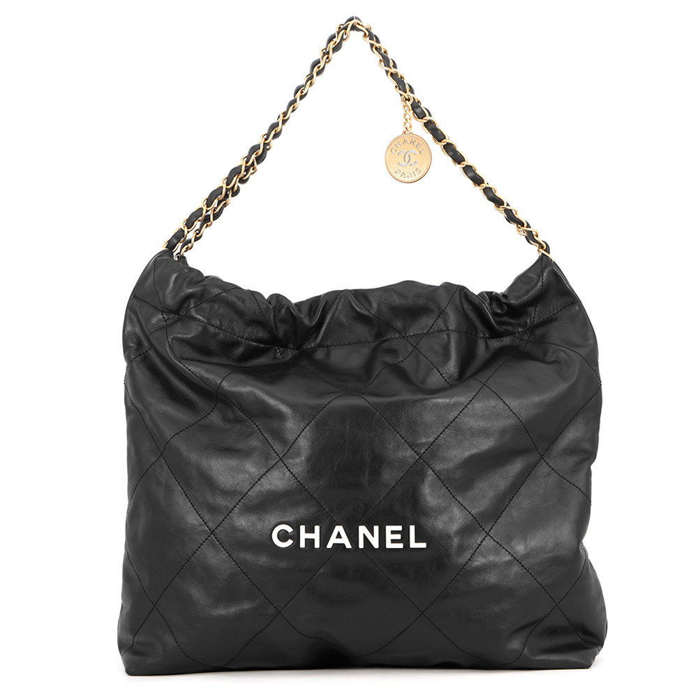 シャネル ハンドバック シャネル22 並み並み シャイニーカーフスキン AS3261 CHANEL 御徒面子 ショルダーバッグ 黒 【楽になること言いはなつ】 【中古】 シャネル 御徒面子 レディース CHANEL BAG