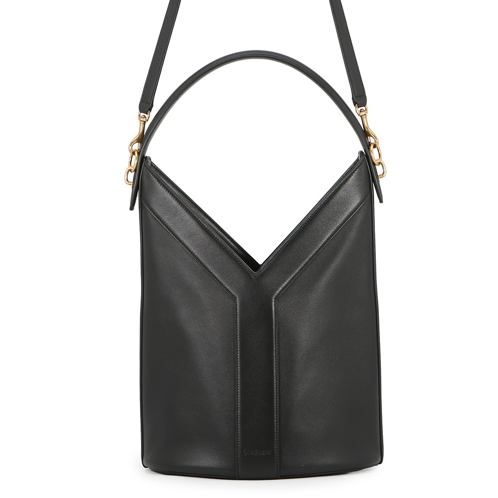 サンローランパリ ショルダーバッグ Y とっ始め手持ち部分 井戸釣瓶御徒面子 840891 SAINT LAURENT PARIS 黒 【楽になること引きうける】 【中古】  サンローランパリ 御徒面子 レディース SAINT LAURENT PARIS BAG