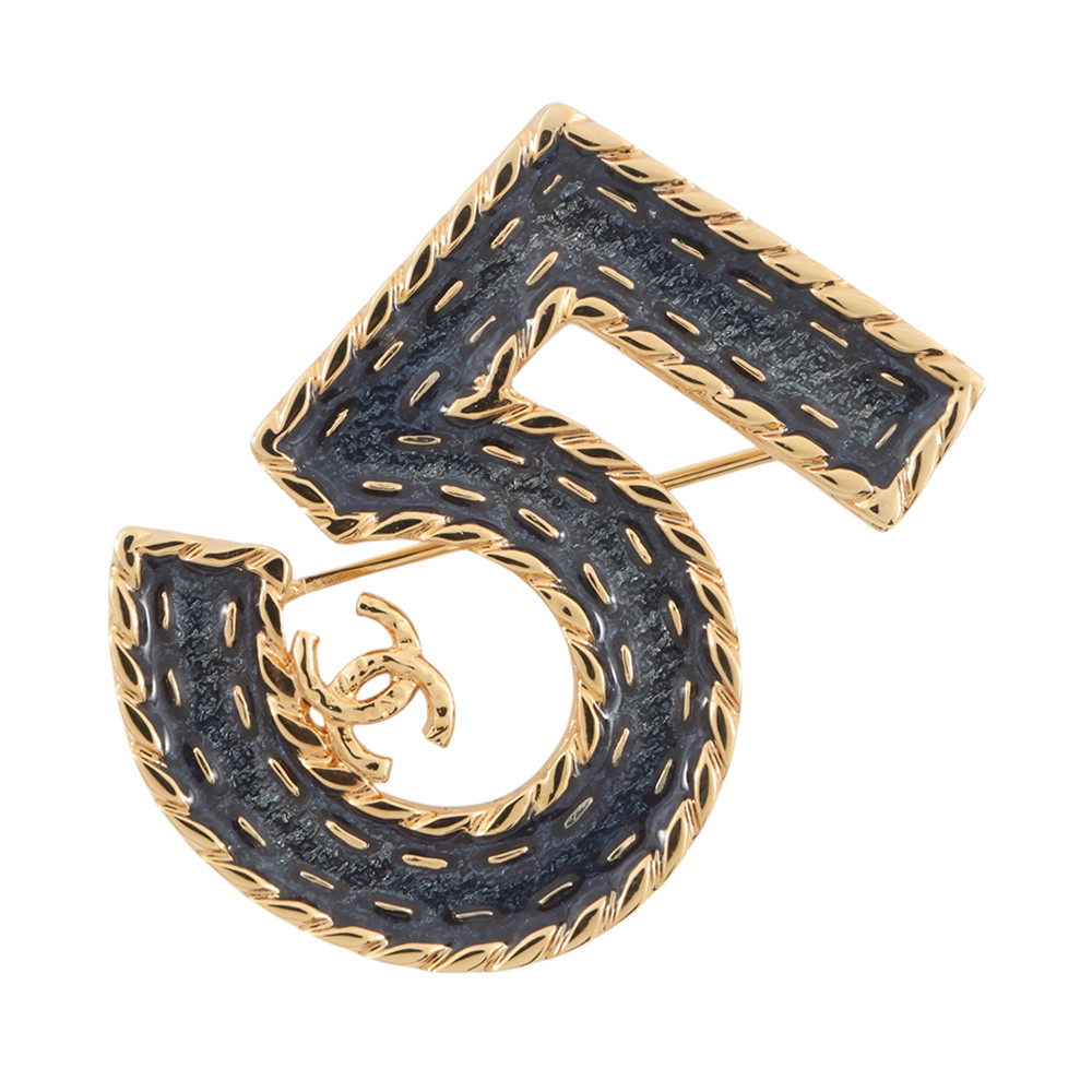 シャネル ブローチ No.5 I24 P CHANEL アクセサリー 【安心保証】 【中古】 シャネル アクセサリー シャネル CHANEL BROACH|ギャラリーレア店