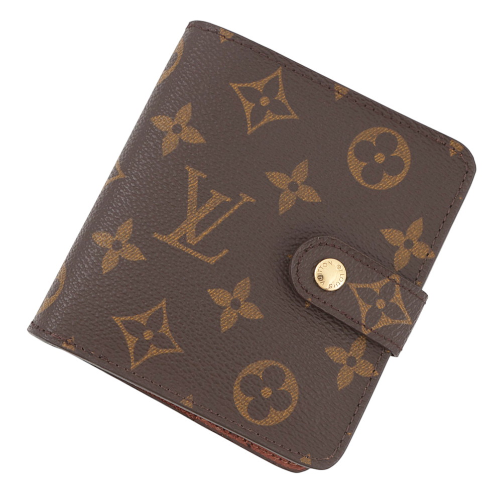 ルイヴィトン 二つ折り紙入れ モノグラム コンパクトジップ 旧型 M61667 LOUIS VUITTON ヴィトン 二つ折り紙入れ 【安全性のある引き受ける】 【中古】 ルイ・ヴィトン モノグラム ルイ ヴィトン 紙入れ ルイ ヴィトン LOUIS VUITTON WALLET