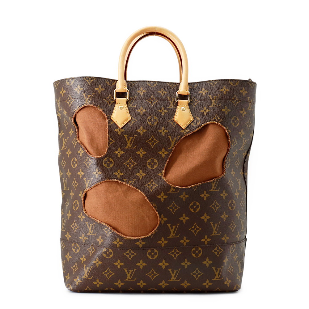 ルイヴィトン トートバッグ モノグラム バッグ・ウィズ・ホールズ M40279 LOUIS VUITTON 川久保玲 ヴィトン バッグ 【安心保証】 【中古】 ルイヴィトン モノグラム バッグ メンズ LOUIS VUITTON BAG|ギャラリーレア店