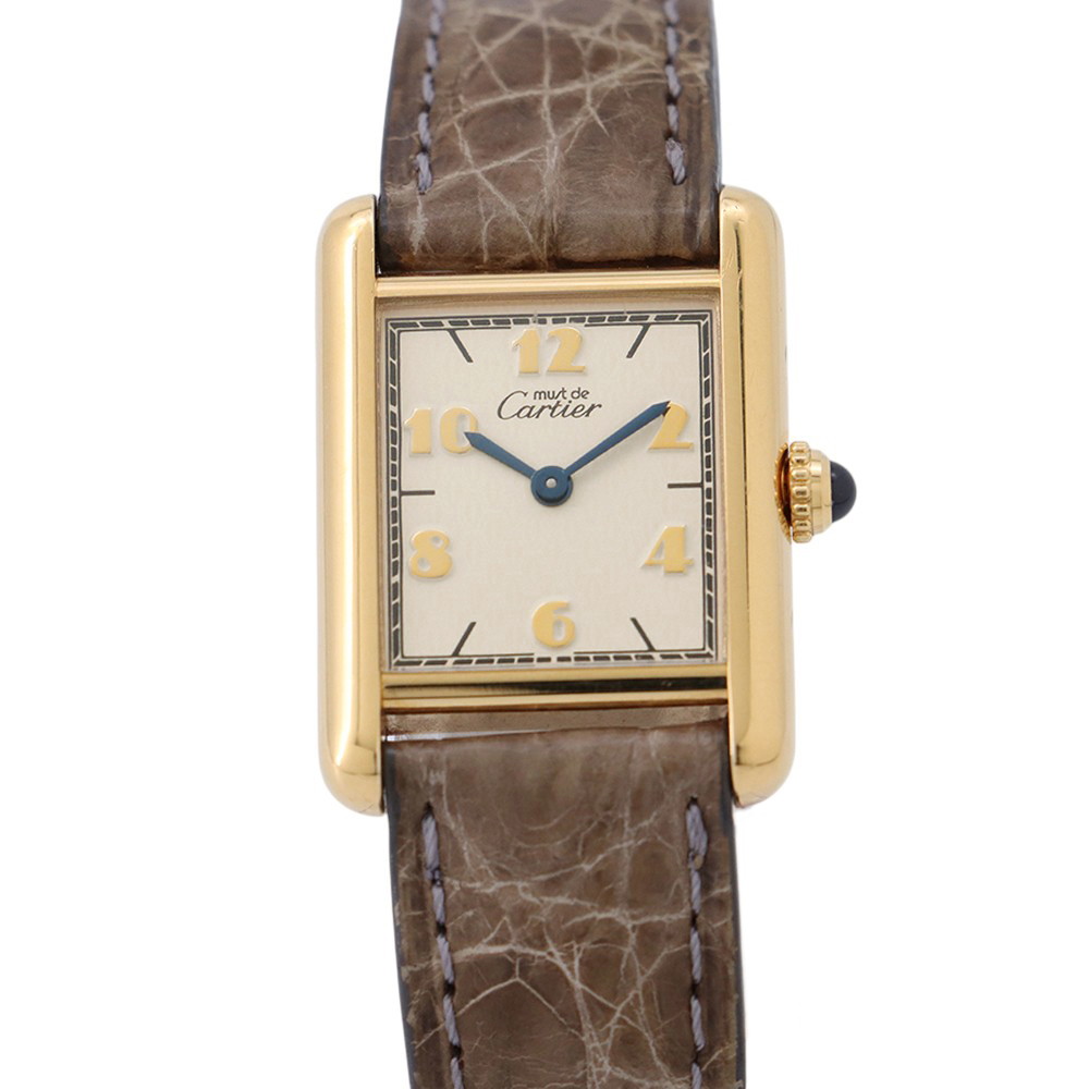 カルティエ 帆檣貯蔵タンク SM ヴェルメイユ W1008354 Cartier 石英 ウオッチ 象牙色文字記号盤 【楽になること引きうける】 【中古】 カルティエ 帆檣貯蔵タンク Cartier カルティエ 中古