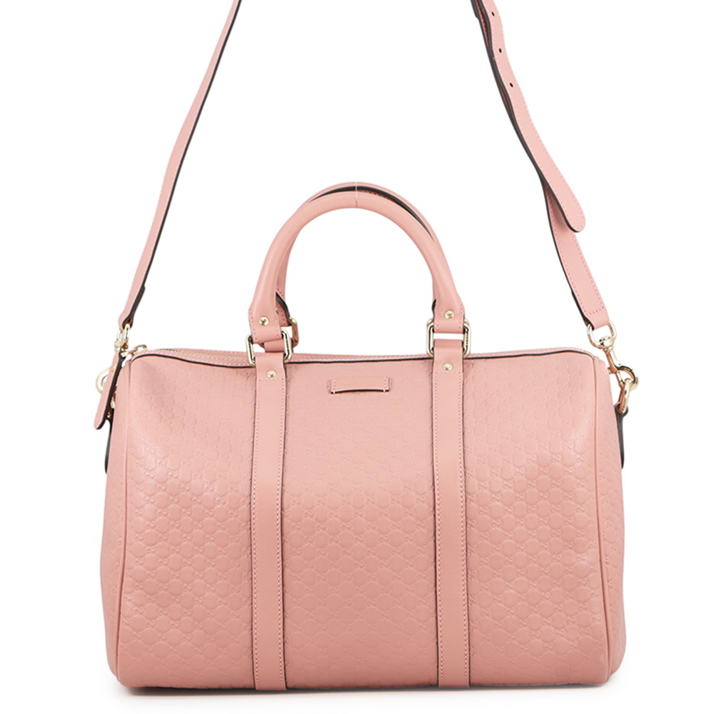 グッチ ボストンバッグ マイクログッチシマ なめし革 449646 GUCCI 2wayショルダーバッグ 【楽になること引き受ける】 【中古】 グッチ 御徒面子 レディース GUCCI BAG