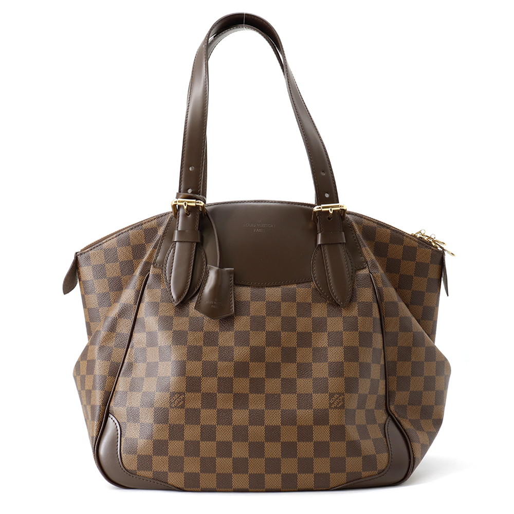 ルイヴィトン ショルダーバッグ ダミエ・エベヌ ヴェローナGM N41119 LOUIS VUITTON 【楽になること引き受ける】 【中古】 ルイ・ヴィトン ダミエ 御徒面子 LOUIS VUITTON BAG