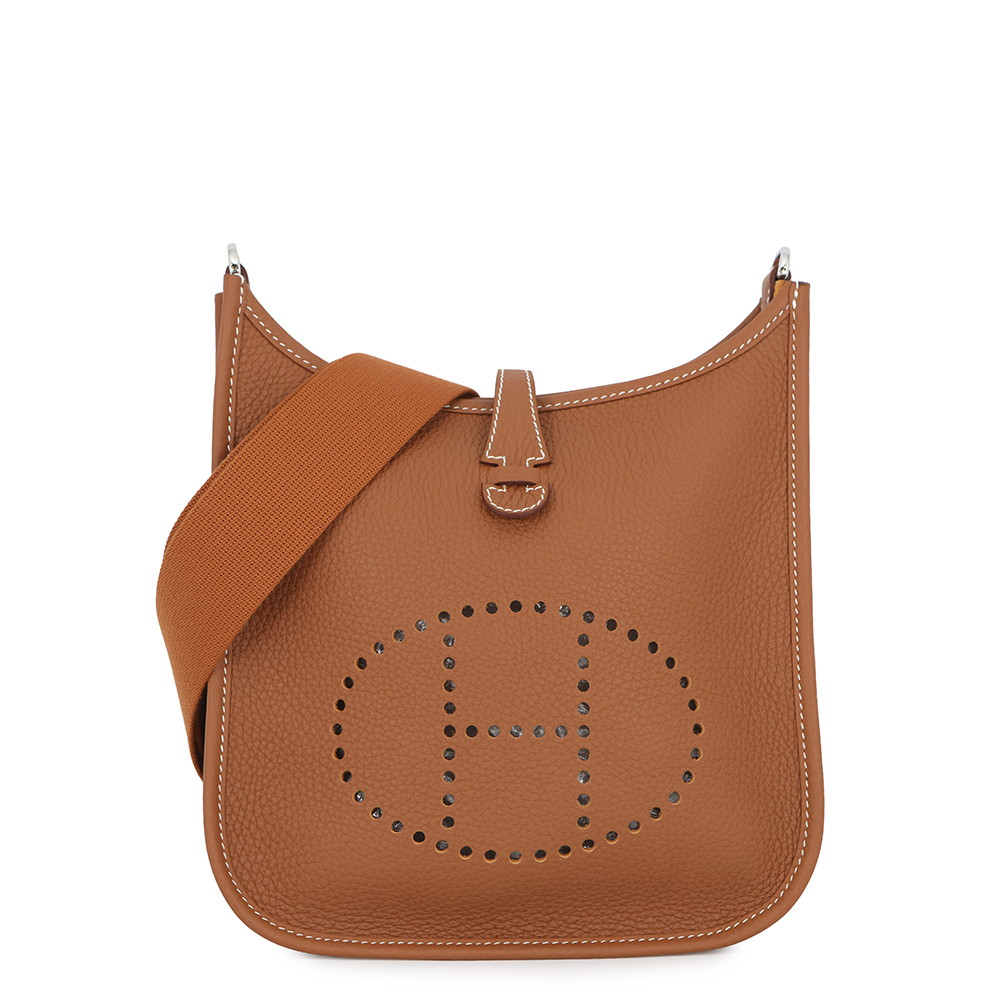 エルメス ショルダーバッグ エブリン3 23 ゴールド/しろがね色金具 トリヨンクレマンス G目じるし HERMES Evelyne エルメス エブリン エヴリン エルメス 御徒面子 エルメス レディース HERMES Evelyne HERMES BAG