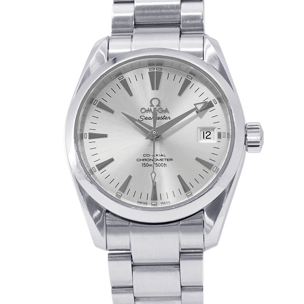 オメガ シーマスター アクアテラ 2504.30 OMEGA 腕時計 ウォッチ メンズ シルバー文字盤 【安心保証】 【中古】 オメガ シーマスター OMEGA オメガ｜ギャラリーレア店 244,800円