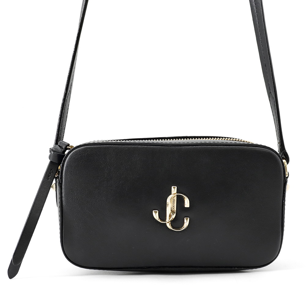 ジミーチュウ ショルダーバッグ ヴァレンヌ JC JIMMY CHOO 御徒面子 クロスボディバッグ 黒 【楽になること引き受ける】 【中古】 ジミーチュウ 御徒面子 JIMMY CHOO BAG