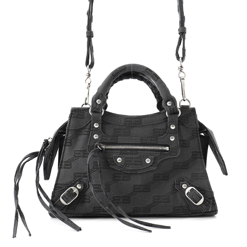 バレンシアガ ハンドバック ネオ古典派音楽 シティ XS 帆布 696495 BALENCIAGA 2wayショルダーバッグ 【楽になること引きうける】 【中古】 バレンシアガ 御徒面子 BALENCIAGA BAG