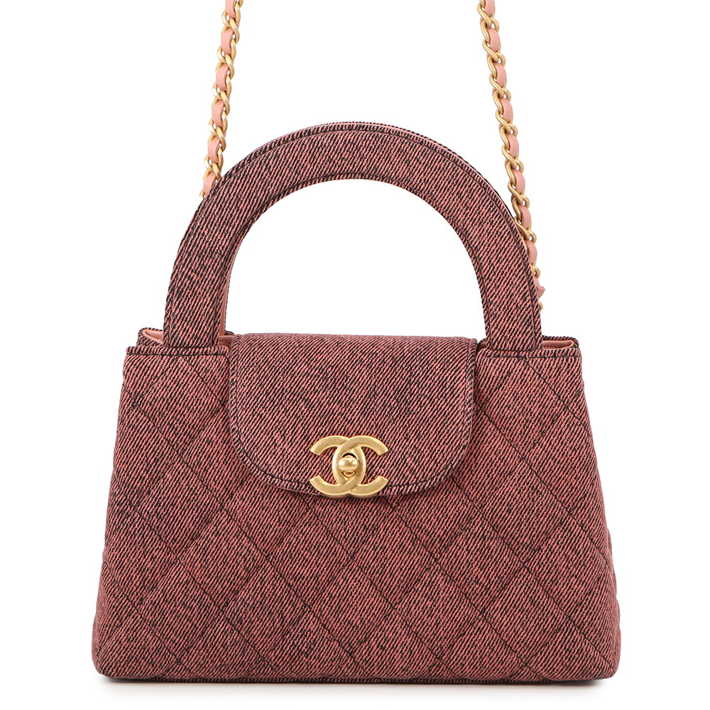 シャネル ハンドバック マトラッセ ココマーク ミニショッピングバッグ ウォッシュドデニム AS4416 CHANEL 2way 黒 【中古】 シャネル 御徒面子 レディース CHANEL BAG