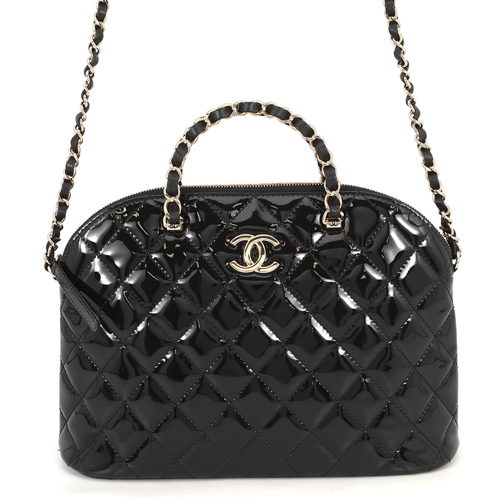 シャネル チェーン店ショルダーバッグ ココマーク マトラッセ 専売特許 AS3969 CHANEL 2way ハンドバック 黒 【中古】 シャネル 御徒面子 レディース CHANEL BAG