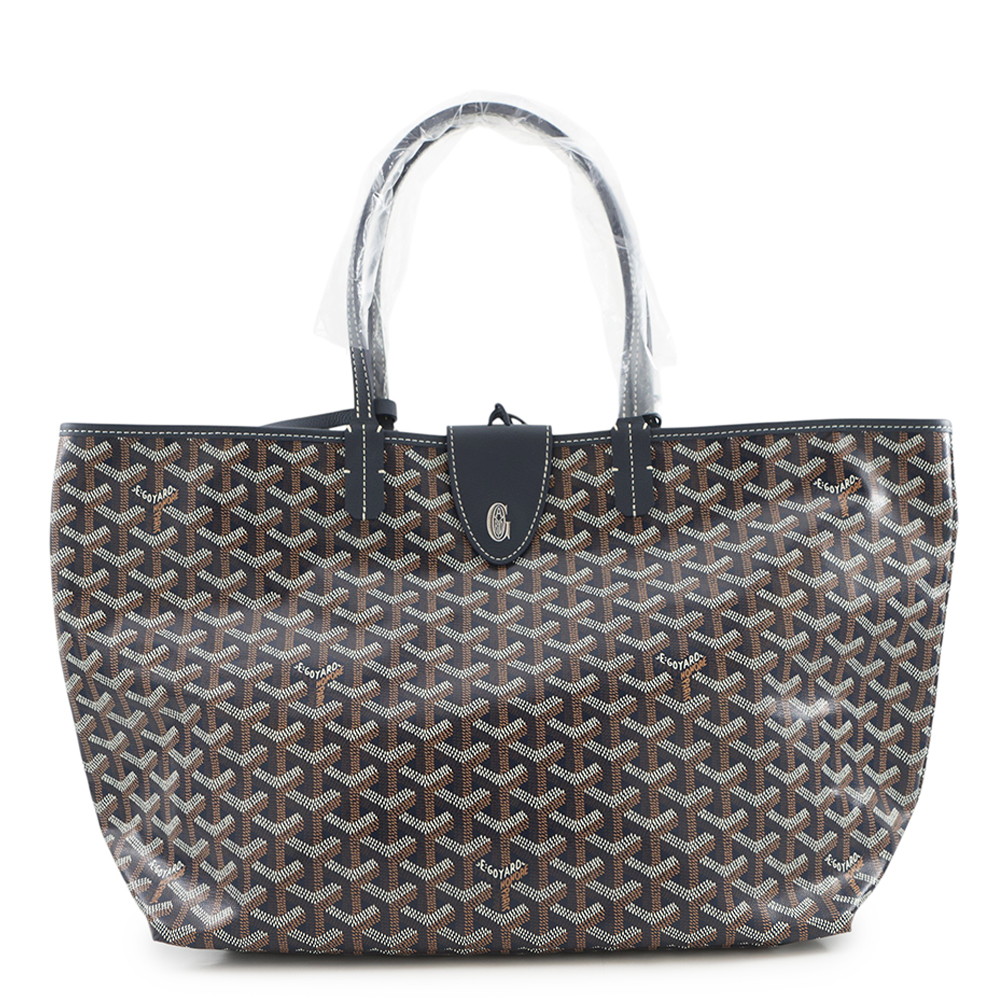 ゴヤール トートバッグ サンルイPM ゼムクリップ付 PVC/なめし革 STLCROPMLTY12CL12P GOYARD 合切袋付き添い人  ゴヤール 御徒面子 GOYARD BAG